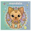 Omalovánky Mandala Kawaii, 20 ks - modrozelené