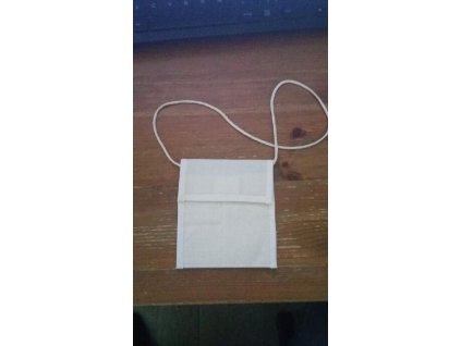 Bavlněná dětská peněženka na krk Bavlněná dětská peněženka na krk