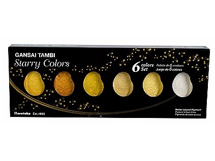 Gansai Tambi Starry Colors - sada 6 ks