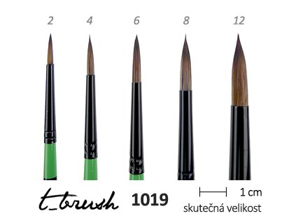 Štětec t_brush 1019 kulatý