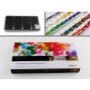 Sada profesionálních akvarelových barev, 48 ks half pan