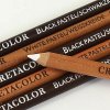 Umělecký černý pastel v tužce Umělecký černý pastel v tužce