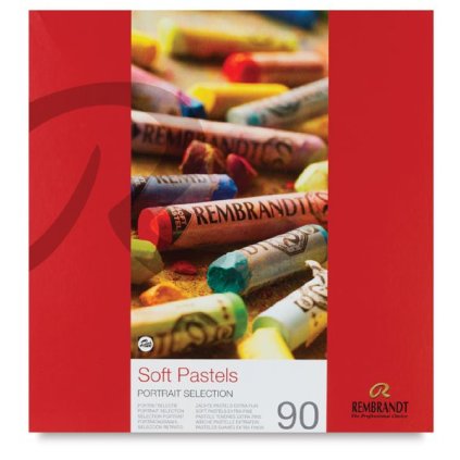 kresleni suche pastely rembrandt90 portret