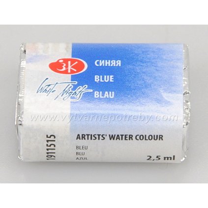 Akvarelová barva - Azure / Modrá