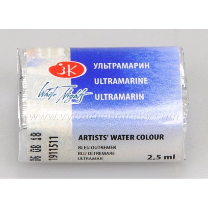 Akvarelová barva - Ultramarine / Ultramarín