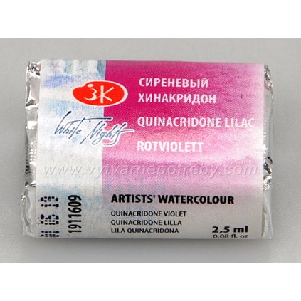 Akvarelová barva - Quinacridone lilac / Fialová quinacridone lila