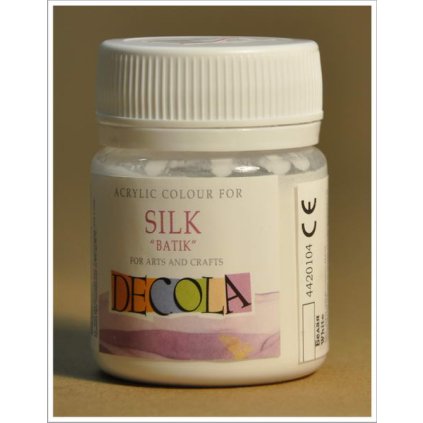 barva na hedvabi decola silk barva bila