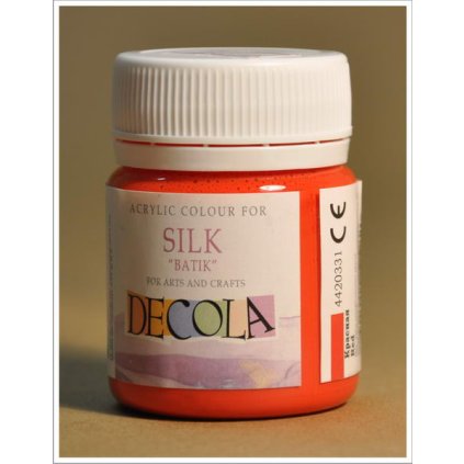 barva na hedvabi decola silk barva 186c