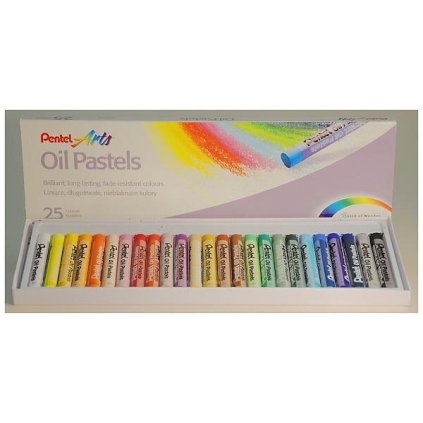 Olejové pastely PENTEL - 25 barev