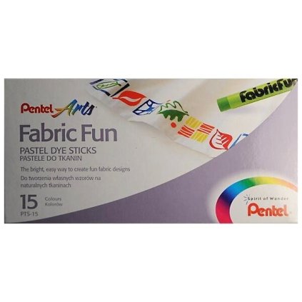 Voskovky na textil 15 ks