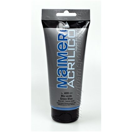 ACRILICO Modrozelena