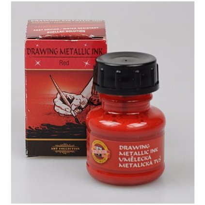 KIN tus metal cervena