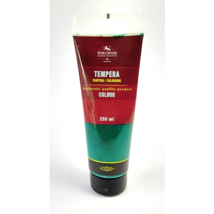 Temperová barva - Koh-i-noor 250 ml. - Smaragdová zeleň
