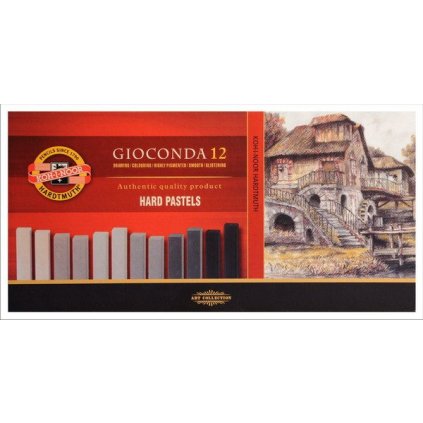 olejove pastely gioconda 12ks sede