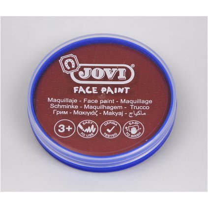 Barva na obličej a tělo JOVI , 20 ml. - HNĚDÁ