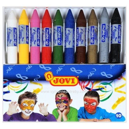 Barvy na obličej JOVI - 10 ks DOPRODEJ !