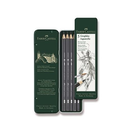 Faber Castell 5 graphite aquarelle