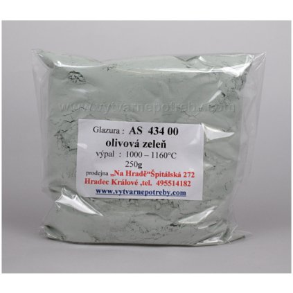 Glazura olivove zelena