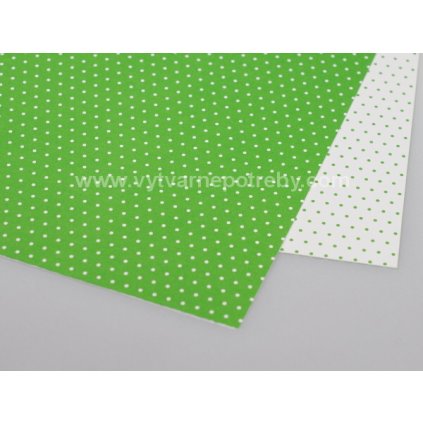 papir puntik sv zeleny