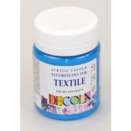DECOLA TEX fluo modra