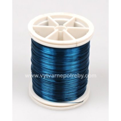 drat dekoracni modry