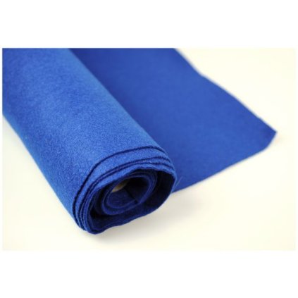 Filc v roli 1m / š 45 cm - modrý