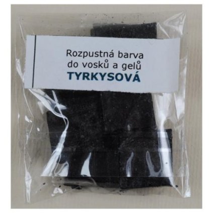 Barva do vosků - tyrkysová 10g