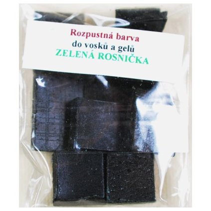 Barva do vosků - zeleň smaragdová 10g