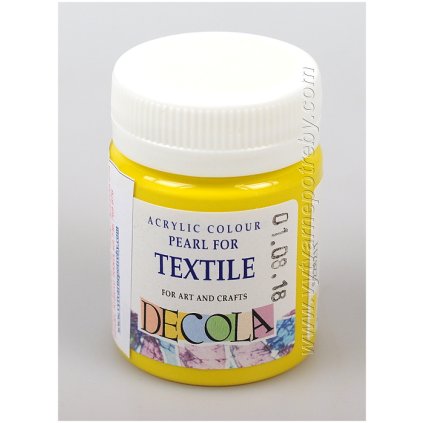 DECOLA zluta pearl