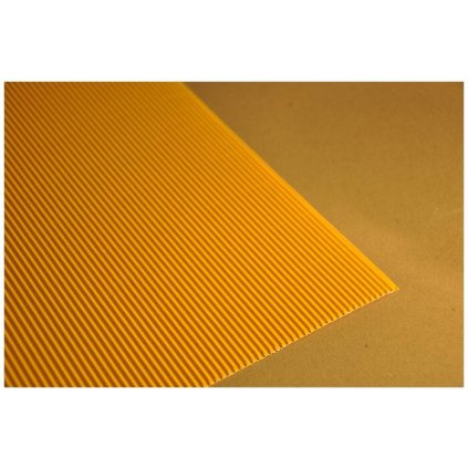 vlnita lepenka zluta tm.