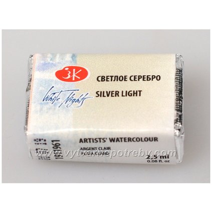 WN akvarel Stribro svetle