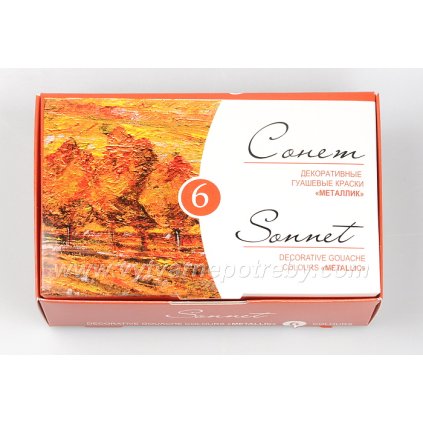 Kvasove barvy Sonnet 6 ks