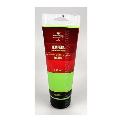 Temperová barva - Koh-i-noor 250 ml. - Permanentní zeleň brilantní