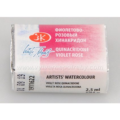 Akvarelová barva – Quinacridone Violet Rose 2,5 ml.