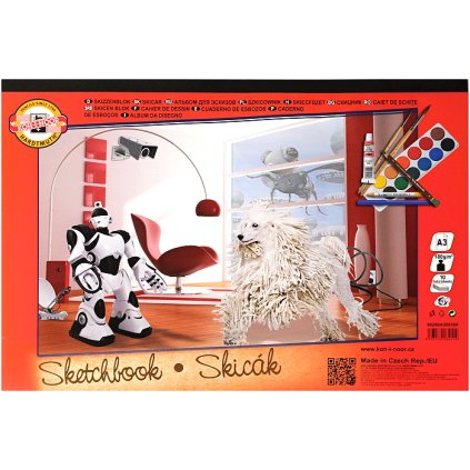 KIN skicak skolni A3