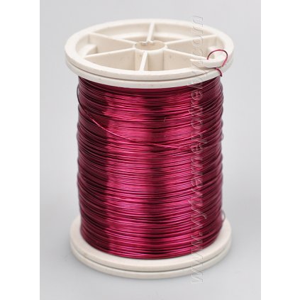 dekoracni drat tm. ruzovy