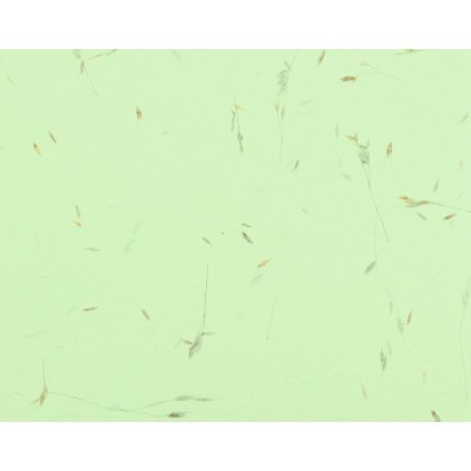 Ruční papír A4 - trávový zelený