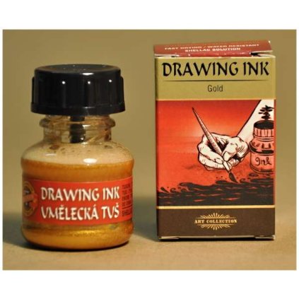 tus umelecka KIN zlata