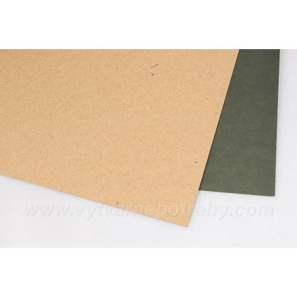 Kraftovy karton zeleny