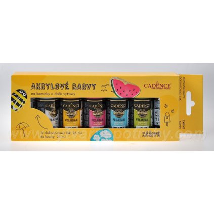 CADENS akryl zarive barvy
