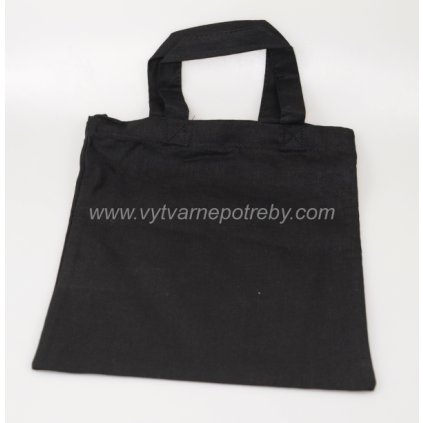 Bavlnena taska mala cerna