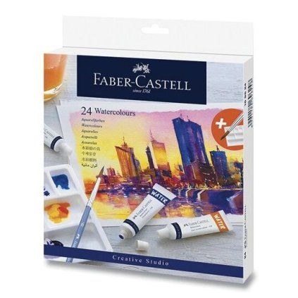 Faber Castell Akvarelove barvy 24