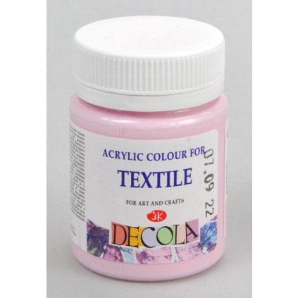 DECOLA TEXTILE 50 ml. - Růžová Sakura