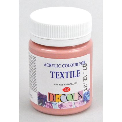 DECOLA TEXTILE 50 ml. - Starorůžová