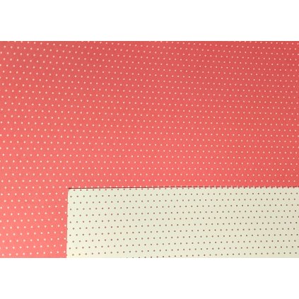 Fotokarton A4, 300g/m2 růžový puntík