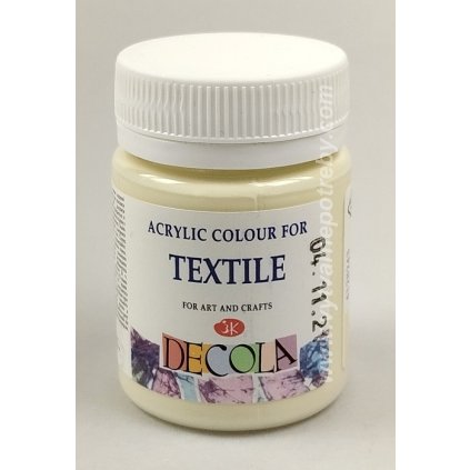 DECOLA Textile vanilka