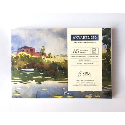 Blok AKVAREL A5 - 20 listů , 230 g