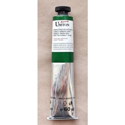 Olejová barva UMTON 60 ml. - Kobaltová zeleň světlá