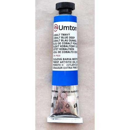Olejová barva UMTON 60 ml. - Kobalt tmavý