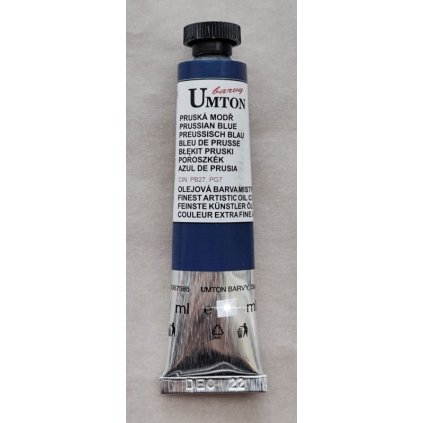 Olejová barva UMTON 60 ml. - Pruská modř
